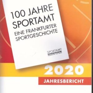 Schwarz-Silber mit seinem Angebot während Corona im Jahresbericht 2020 „100 Jahre Sportamt Frankfurt am Main“
