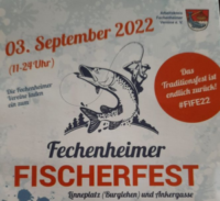 Schwarz-Silber lädt zum Fechenheimer Fischerfest am 03.09. ein