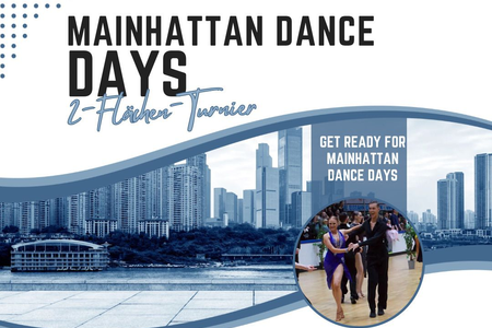 Kommt vorbei zu unserem 2-Flächen-Turnier – den Mainhattan Dance Days am 4. und 5.11.23