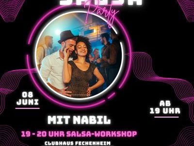 Salsa Party am 08.06. mit Workshop