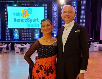 WDSF World Championship Standard Senior III – Karen und Michael vertraten den Schwarz-Silber