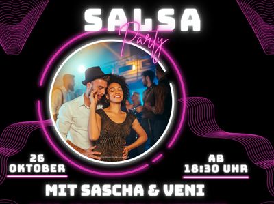 Salsa Party am Samstag, 26.10.24