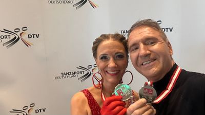 2. Platz für Rene und Martina beim Dance Sport Festival WDSF Senior III Latin in Bremen