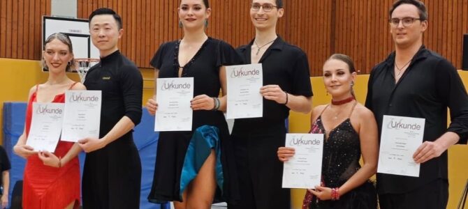 Aufstieg in die B-Klasse für Michèle und Sebastian